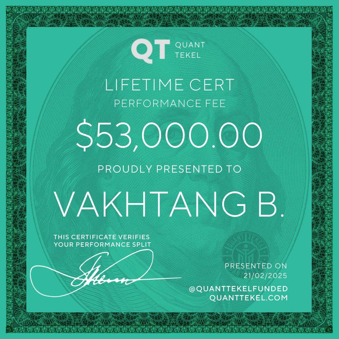 Trading Certificate 1