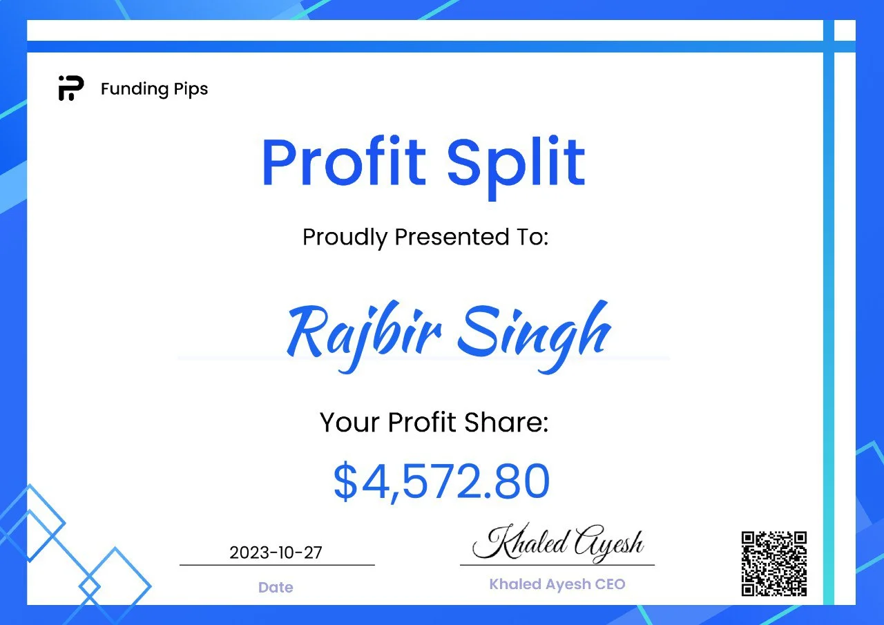 Trading Certificate 27