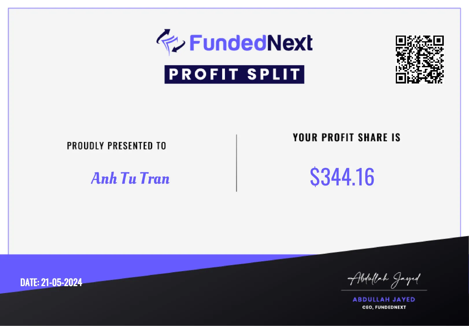 Trading Certificate 59