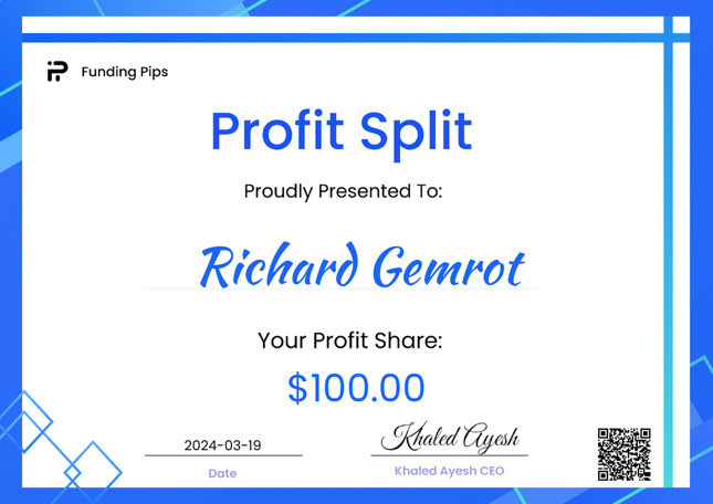 Trading Certificate 68