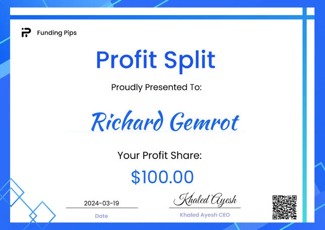 Trading Certificate 68