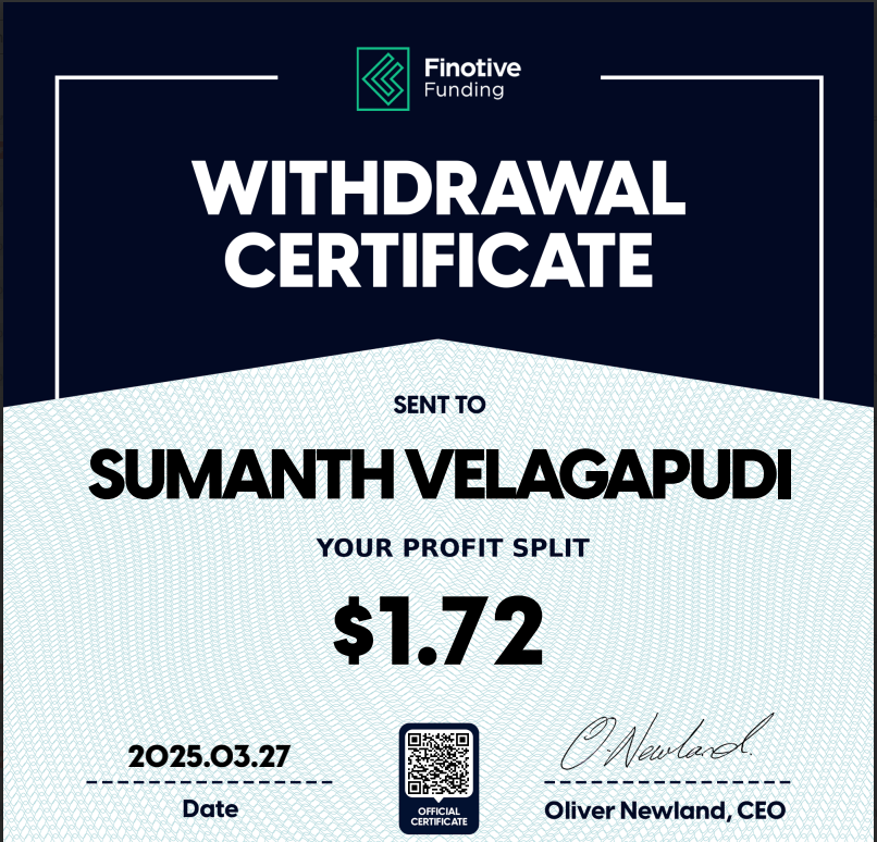 Trading Certificate 69