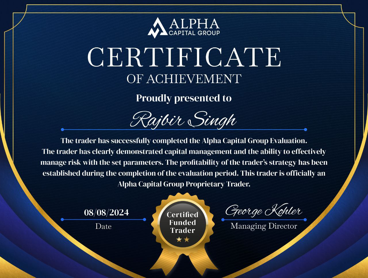 Trading Certificate 83