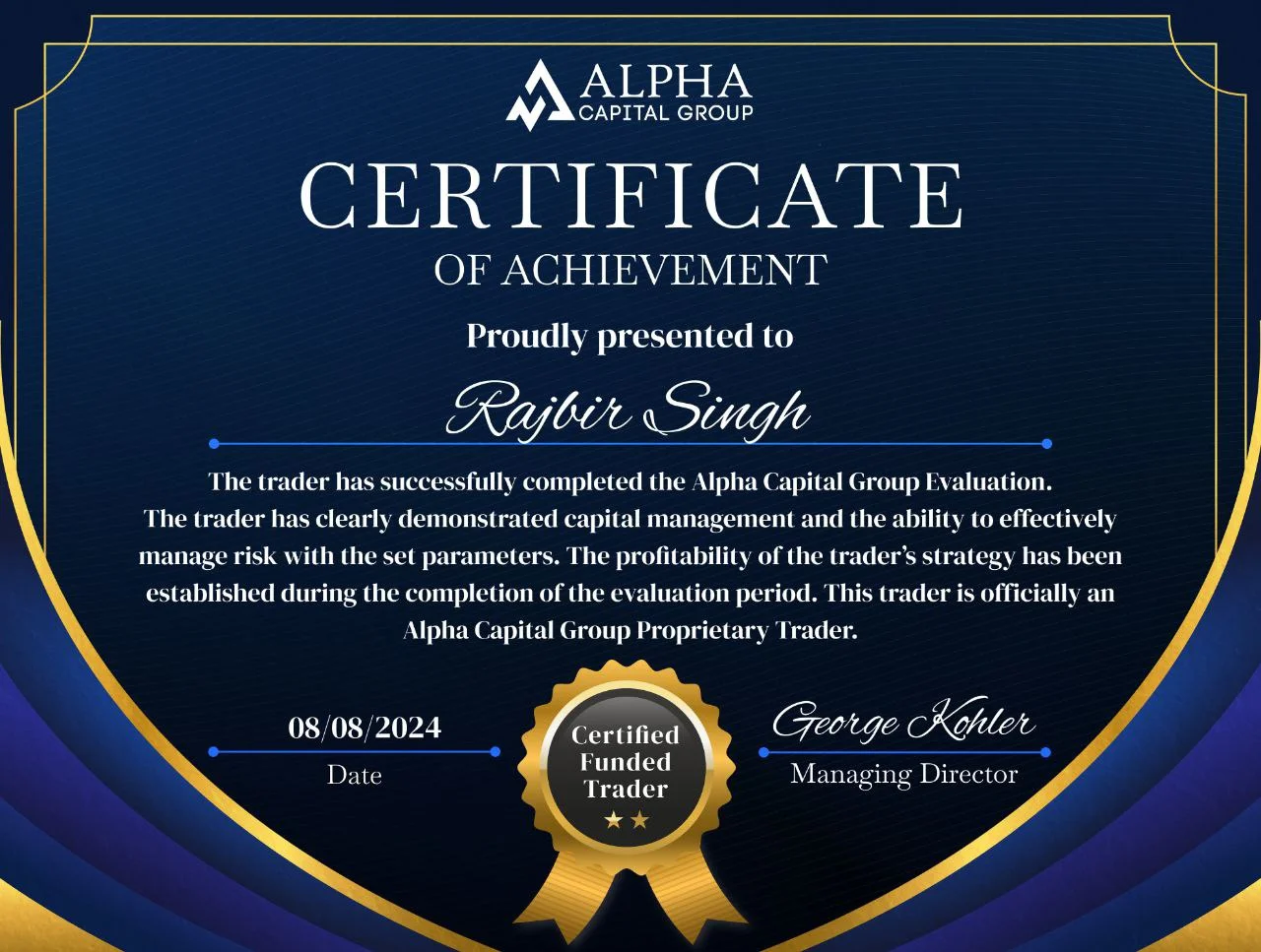 Trading Certificate 83
